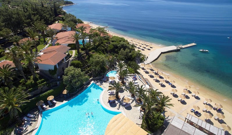 EAGLES PALACE AERIAL VIEW